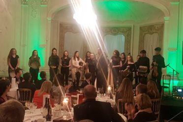 Music Generation Laois young musicians perform for leaders in education at major event in Farmleigh