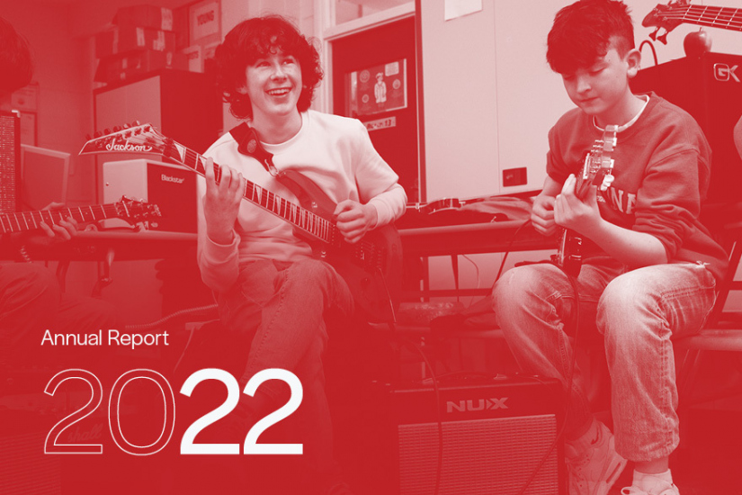 Music Generation Annual Report Banner